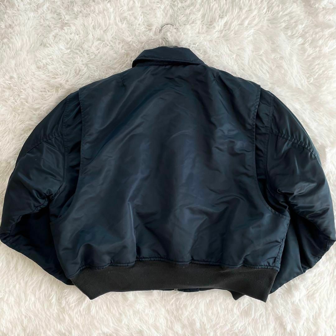 schott - 90s schott フライトジャケット CWU-R ダークネイビー schott - 90s schott フライトジャケット CWU-R ダークネイビー