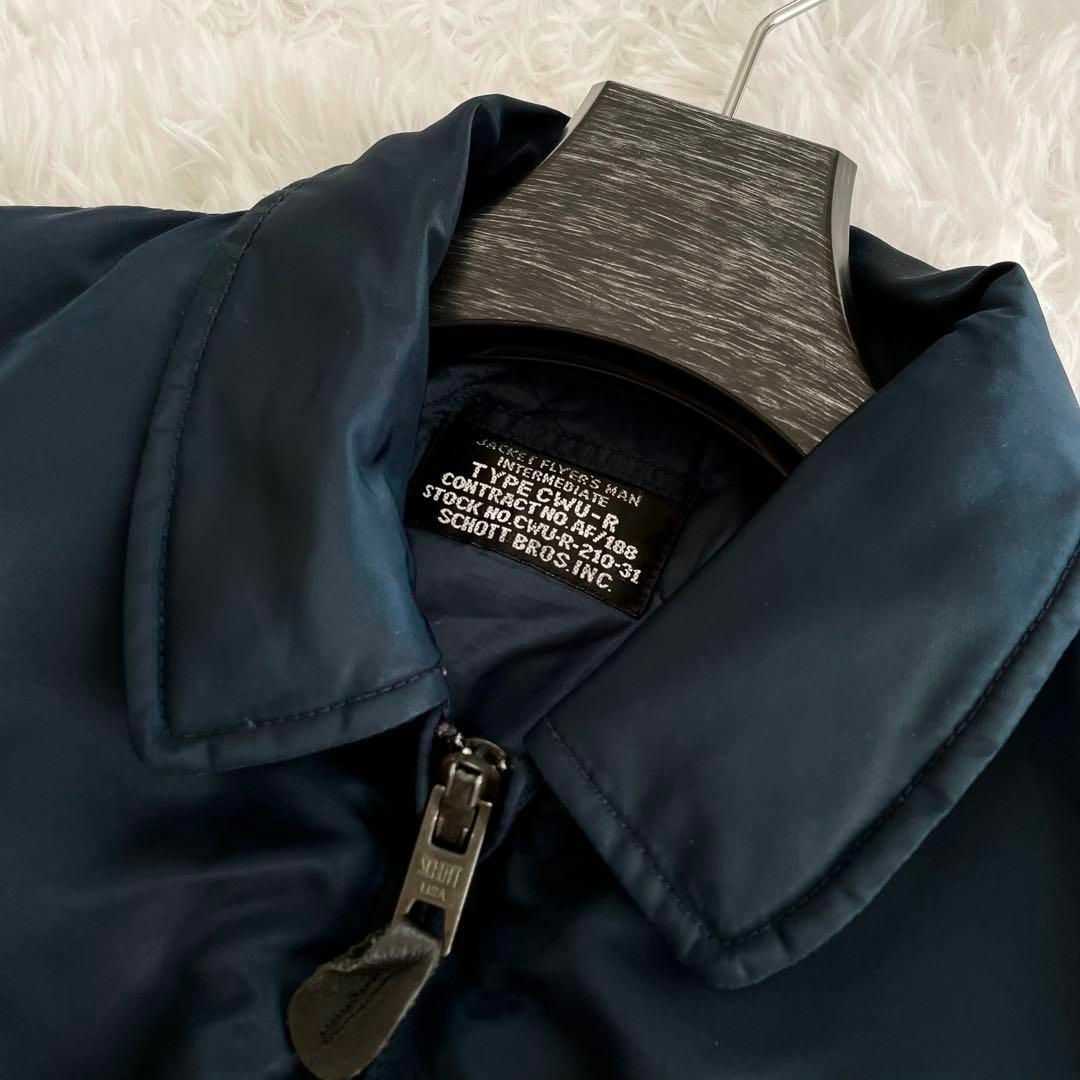 schott - 90s schott フライトジャケット CWU-R ダークネイビー schott - 90s schott フライトジャケット CWU-R ダークネイビー