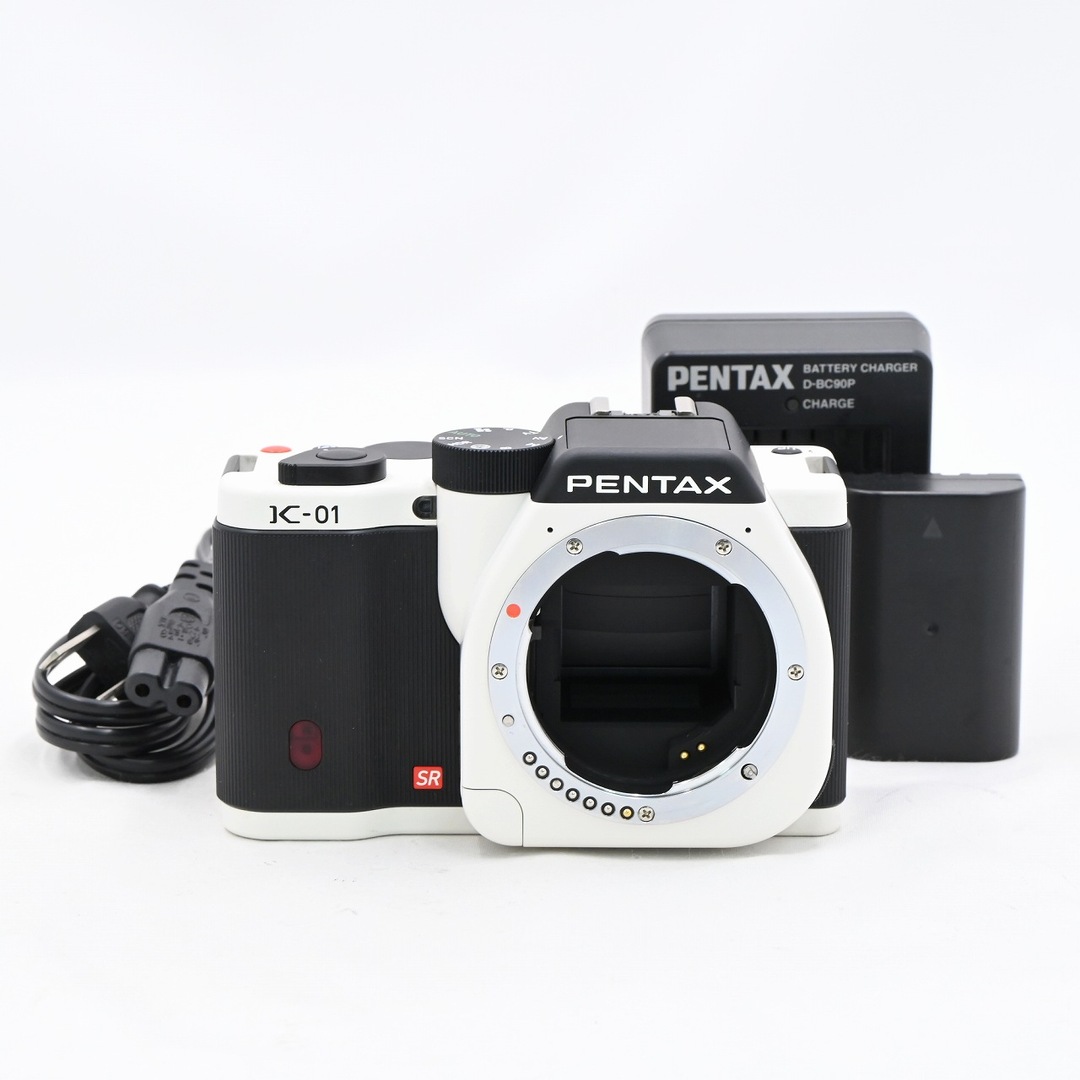 PENTAX - PENTAX K-01 ボディ ホワイト ブラックの通販 by PENTAX - PENTAX K-01 ボディ ホワイト ブラックの通販 by
