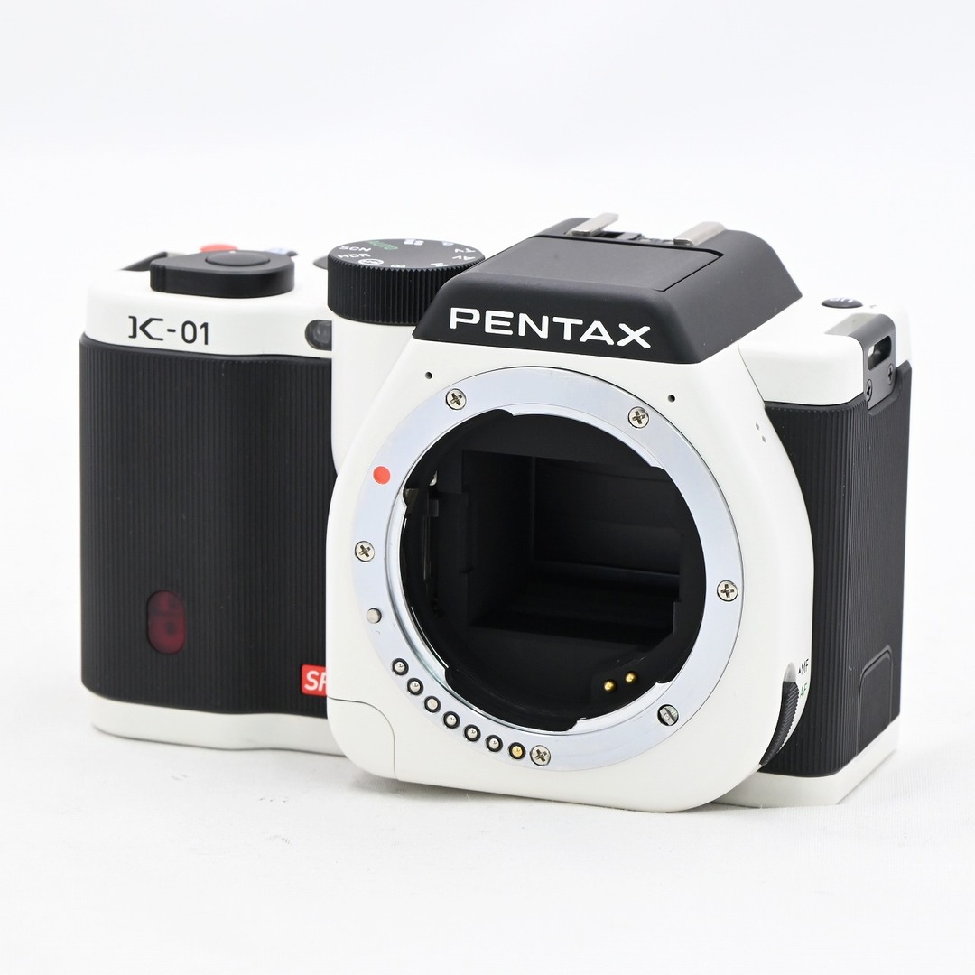 PENTAX - PENTAX K-01 ボディ ホワイト ブラックの通販 by PENTAX - PENTAX K-01 ボディ ホワイト ブラックの通販 by