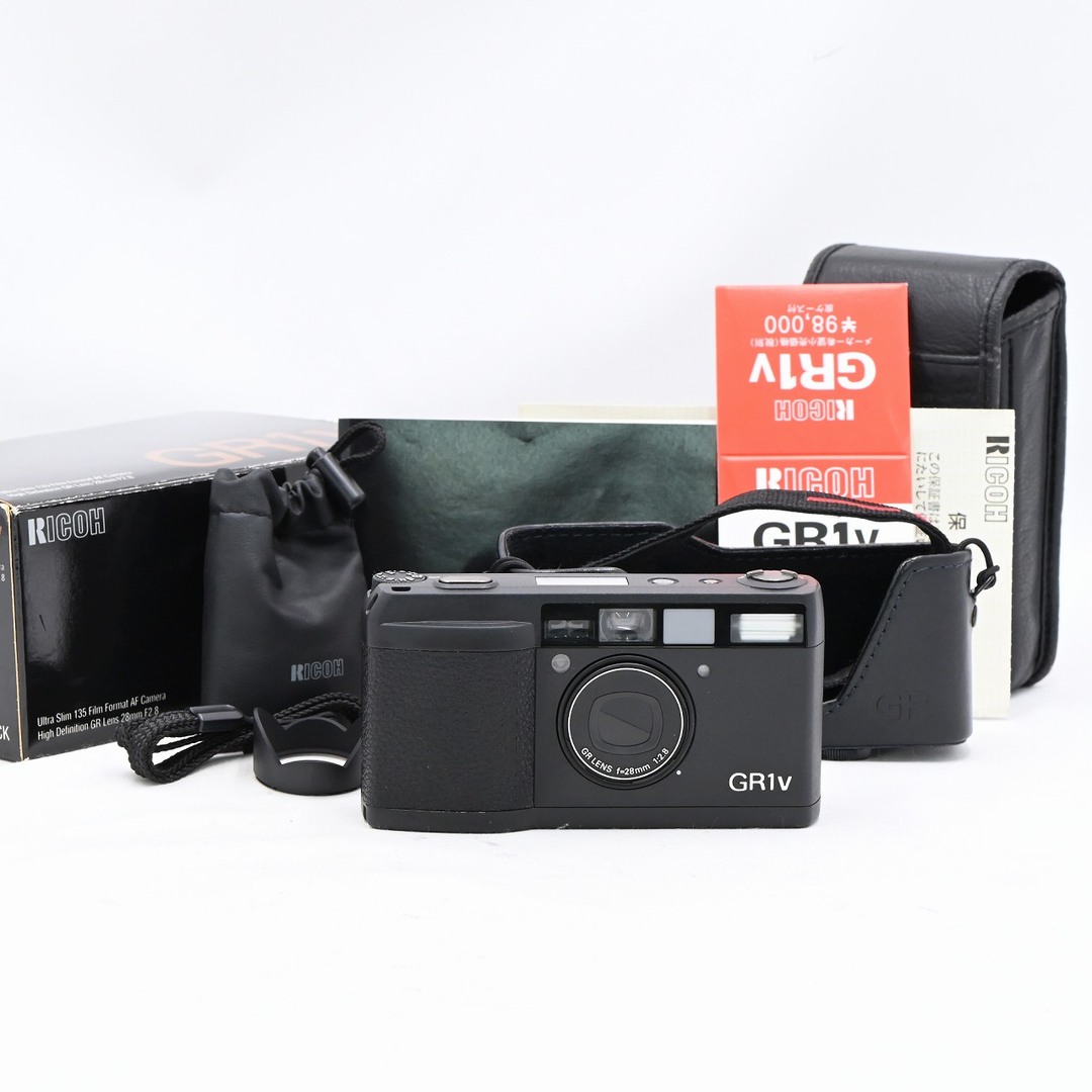 RICOH - RICOH GR1V ブラックの通販 by Flagship Camera RICOH - RICOH GR1V ブラックの通販 by Flagship Camera