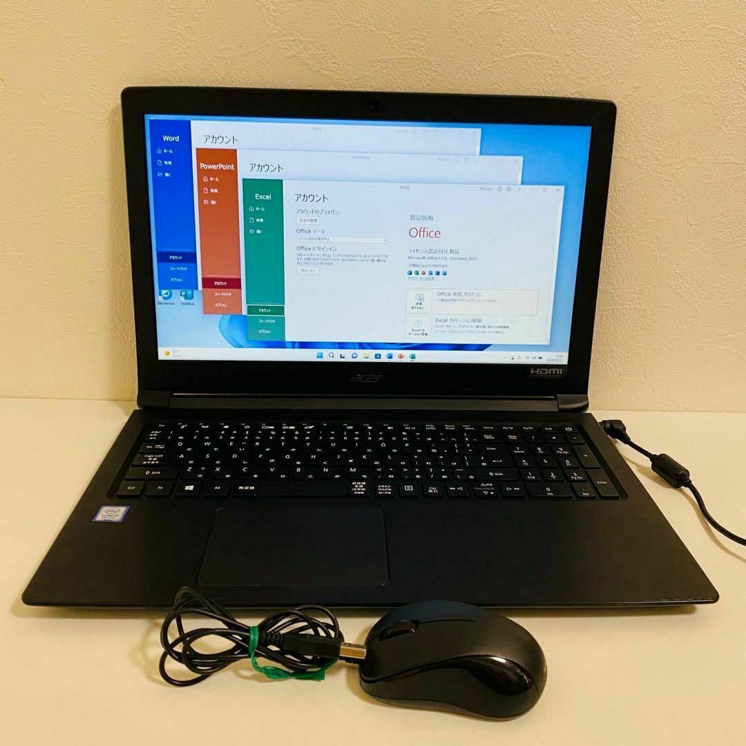 Y414 ACERノートパソコンSSDメモリ8G Windows11オフィス付きの Y414 ACERノートパソコンSSDメモリ8G Windows11オフィス付きの