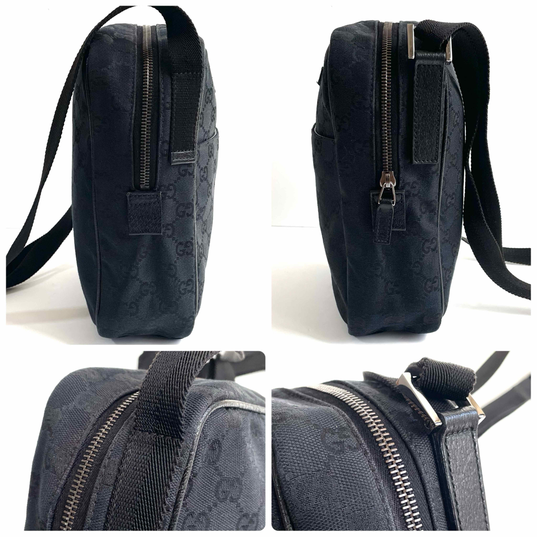 GUCCI - 【美品】GUCCI グッチ ショルダーバッグ GGキャンバス GUCCI - 【美品】GUCCI グッチ ショルダーバッグ GGキャンバス