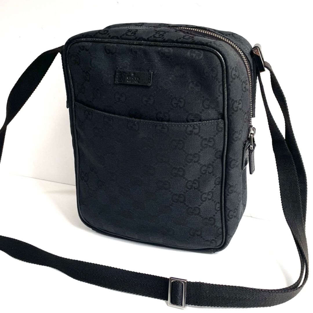 GUCCI - 【美品】GUCCI グッチ ショルダーバッグ GGキャンバス GUCCI - 【美品】GUCCI グッチ ショルダーバッグ GGキャンバス