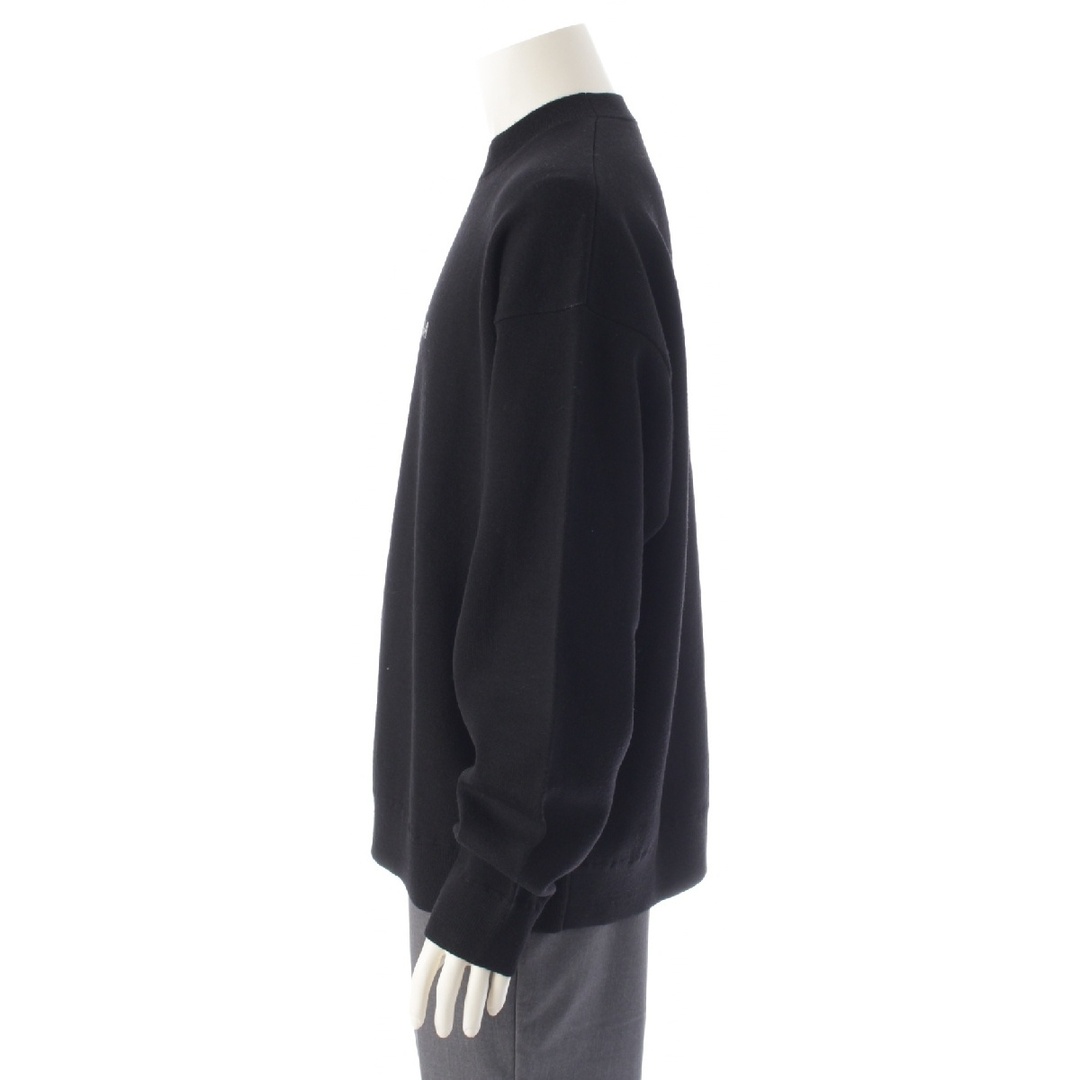 BALENCIAGA - バレンシアガ ウール×コットン BB ロゴ ニット BALENCIAGA - バレンシアガ ウール×コットン BB ロゴ ニット