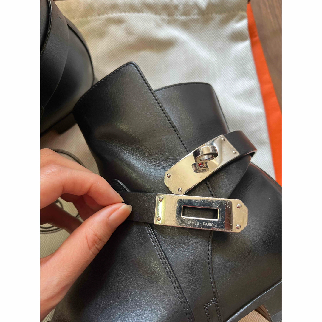 エルメス ネオ レザー ショートブーツ 37の通販 by るちゃん's エルメス ネオ レザー ショートブーツ 37の通販 by るちゃん's