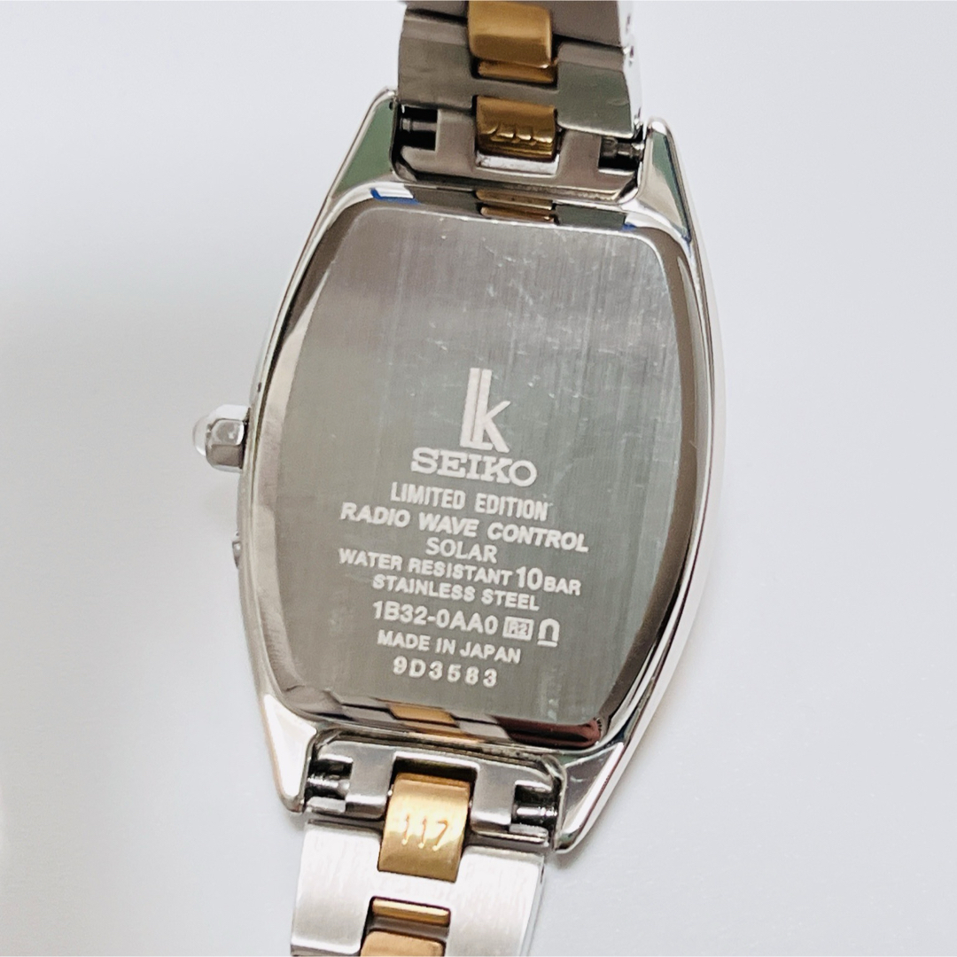 SEIKO - 【美品・限定】SEIKO ルキア 腕時計 1B32-0AA0 花柄 SEIKO - 【美品・限定】SEIKO ルキア 腕時計 1B32-0AA0 花柄