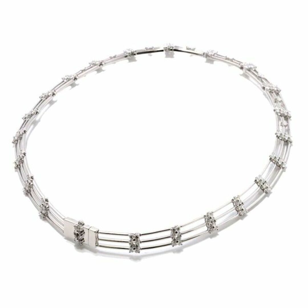 TASAKI - タサキ TASAKI ダイヤ 7.26ct ネックレス 41cm K18 WG TASAKI - タサキ TASAKI ダイヤ 7.26ct ネックレス 41cm K18 WG