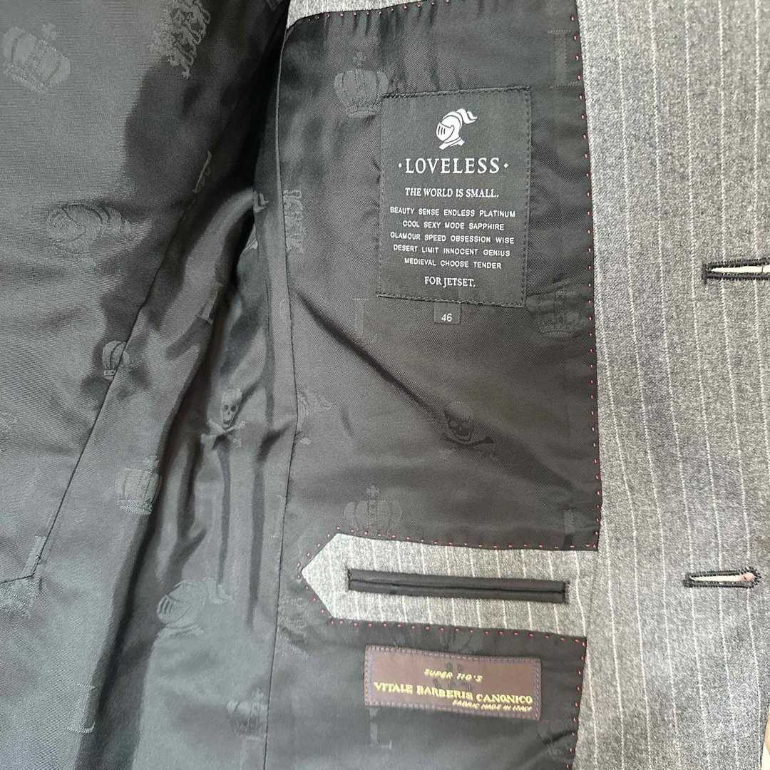 LOVELESS - 美品 ラブレス セットアップ スーツ LOVELESSの通販 LOVELESS - 美品 ラブレス セットアップ スーツ LOVELESSの通販