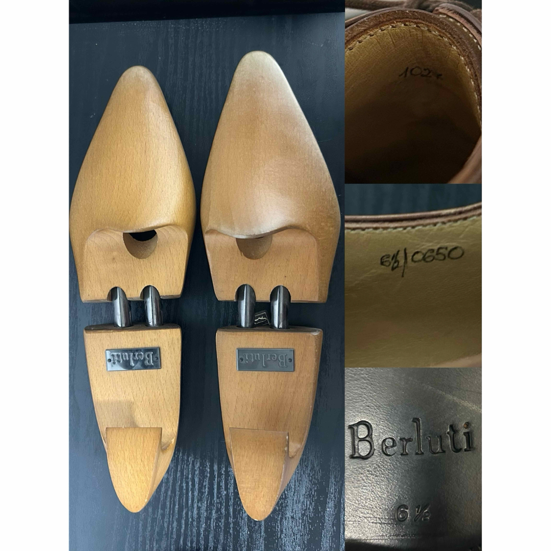 BERLUTI - 極美品 BERLUTI タトゥーコレクション サル ブラウン BERLUTI - 極美品 BERLUTI タトゥーコレクション サル ブラウン