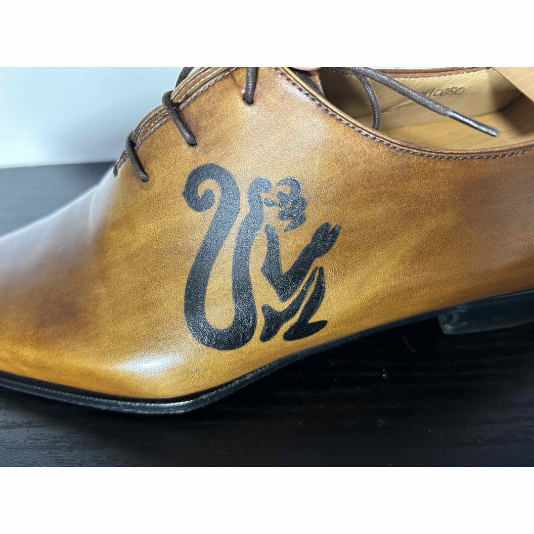 BERLUTI - 極美品 BERLUTI タトゥーコレクション サル ブラウン BERLUTI - 極美品 BERLUTI タトゥーコレクション サル ブラウン