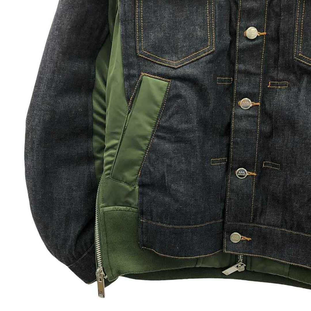 sacai - sacai / サカイ | × A.P.C EIMI Denim Jacket MA-1 sacai - sacai / サカイ | × A.P.C EIMI Denim Jacket MA-1