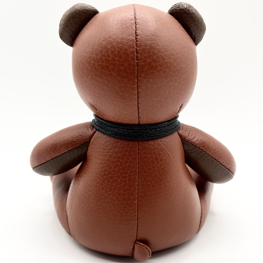 COACH - 極美品✨コーチ ぬいぐるみ テディベア レザー ブラウン COACH - 極美品✨コーチ ぬいぐるみ テディベア レザー ブラウン