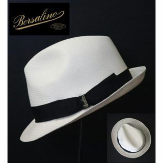 Borsalino - 希少 羽根飾り 装飾 ボルサリーノ ALESSANDRIA 特注 Borsalino - 希少 羽根飾り 装飾 ボルサリーノ ALESSANDRIA 特注
