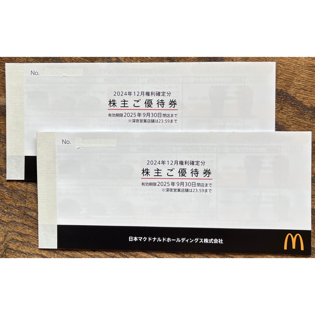 マクドナルド - マクドナルド株主優待券 12セット分の通販 by マクドナルド - マクドナルド株主優待券 12セット分の通販 by