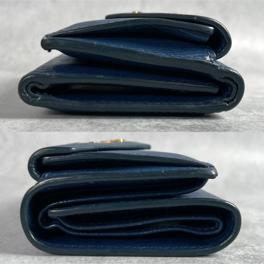 PRADA - 【極美品 箱付き】プラダ 三つ折り 財布 ヴィッテロ PRADA - 【極美品 箱付き】プラダ 三つ折り 財布 ヴィッテロ