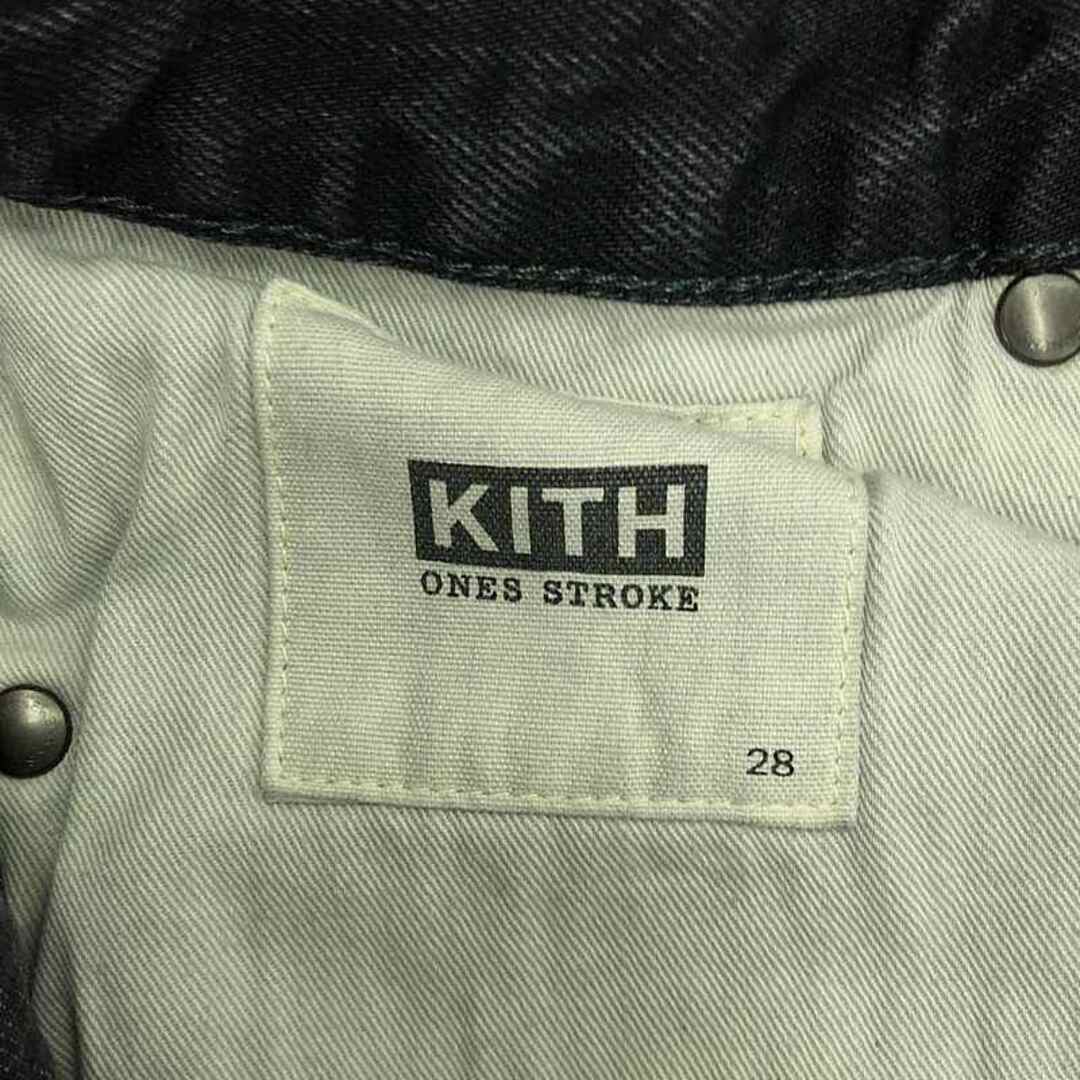 KITH - KITH / キス | ONES STROKE / ダメージ加工 レザーパッチ KITH - KITH / キス | ONES STROKE / ダメージ加工 レザーパッチ