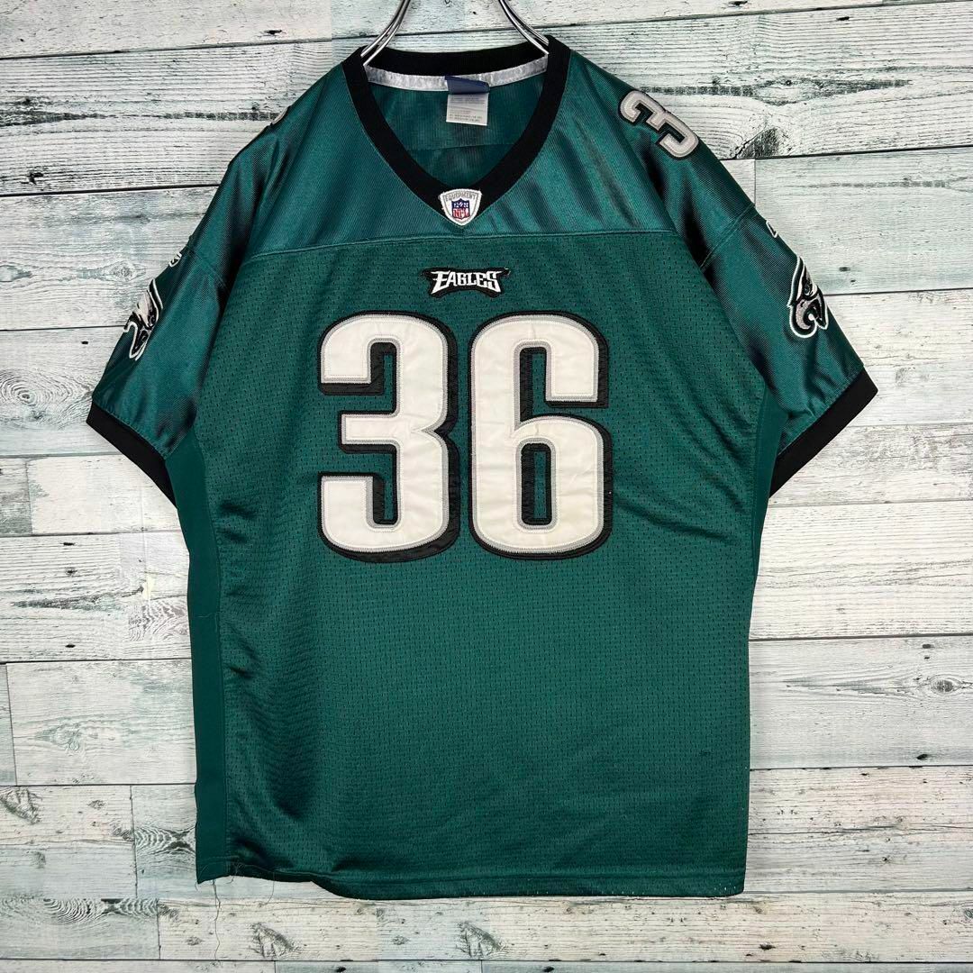 Reebok - リーボック NFL 全刺繍 イーグルス アメフトゲーム Reebok - リーボック NFL 全刺繍 イーグルス アメフトゲーム