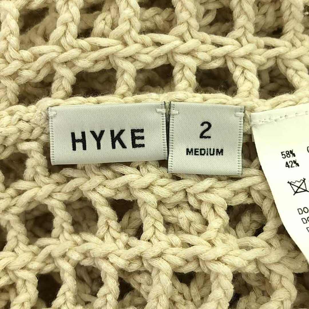 HYKE - 【美品】 HYKE / ハイク | コットンメッシュニット | 2 HYKE - 【美品】 HYKE / ハイク | コットンメッシュニット | 2