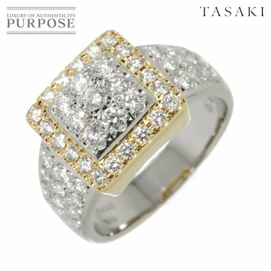 TASAKI - タサキ TASAKI 12号 リング ダイヤ 0.97ct K18 YG TASAKI - タサキ TASAKI 12号 リング ダイヤ 0.97ct K18 YG