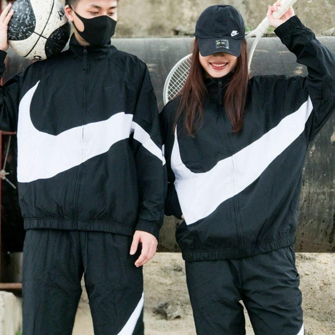 NIKE - XXL ナイキ スウッシュ ウーブン 上下セット ナイロン NIKE - XXL ナイキ スウッシュ ウーブン 上下セット ナイロン