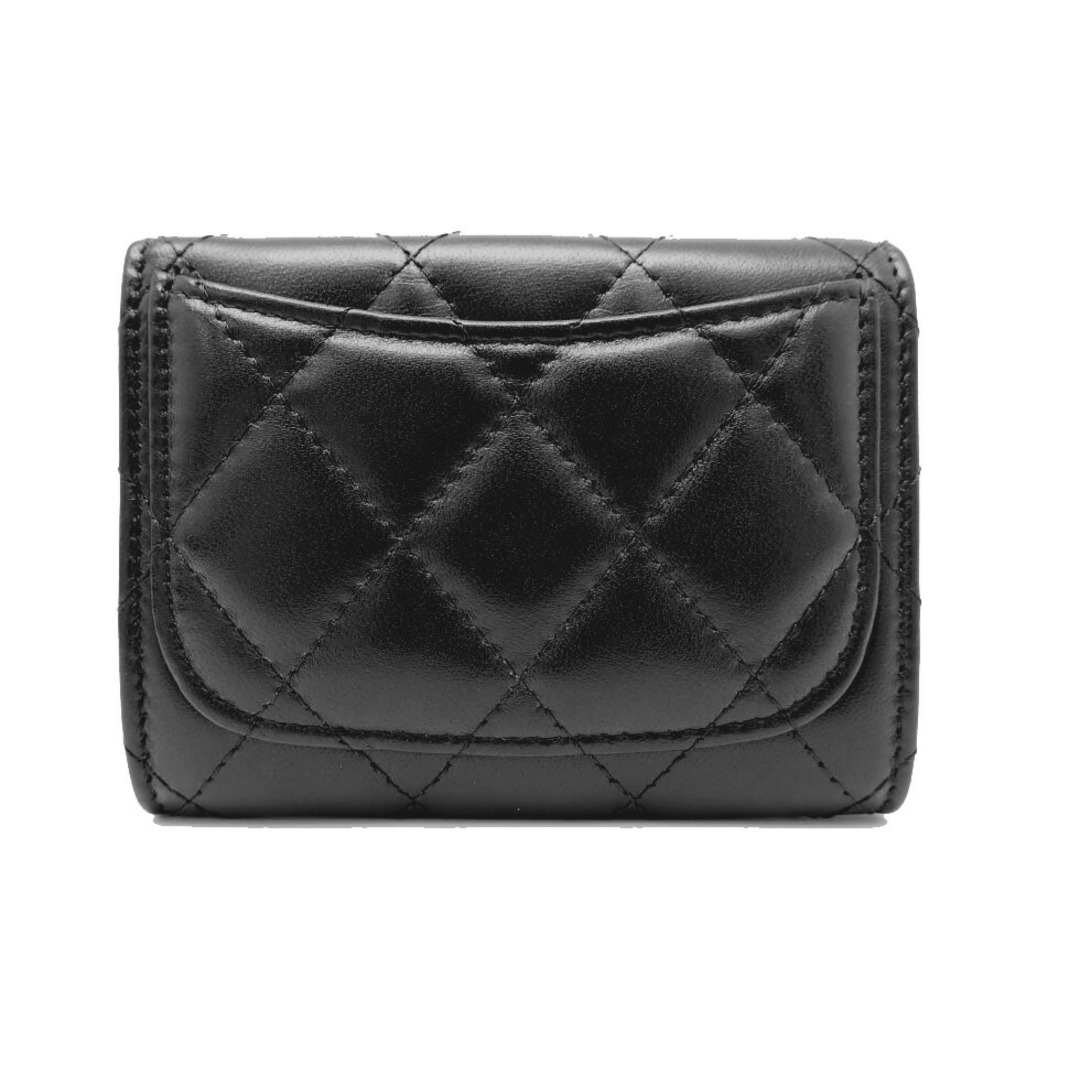 CHANEL - シャネル A31504 ラムスキン ブラック×GD金具 CHANEL - シャネル A31504 ラムスキン ブラック×GD金具
