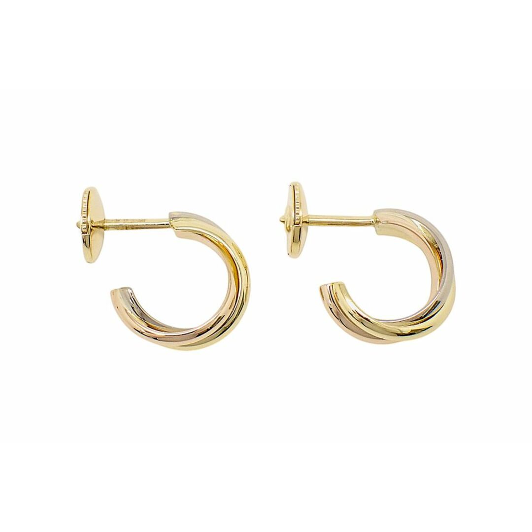 Cartier - カルティエ K18YG/WG/PG トリニティ ピアス【新宿店 Cartier - カルティエ K18YG/WG/PG トリニティ ピアス【新宿店
