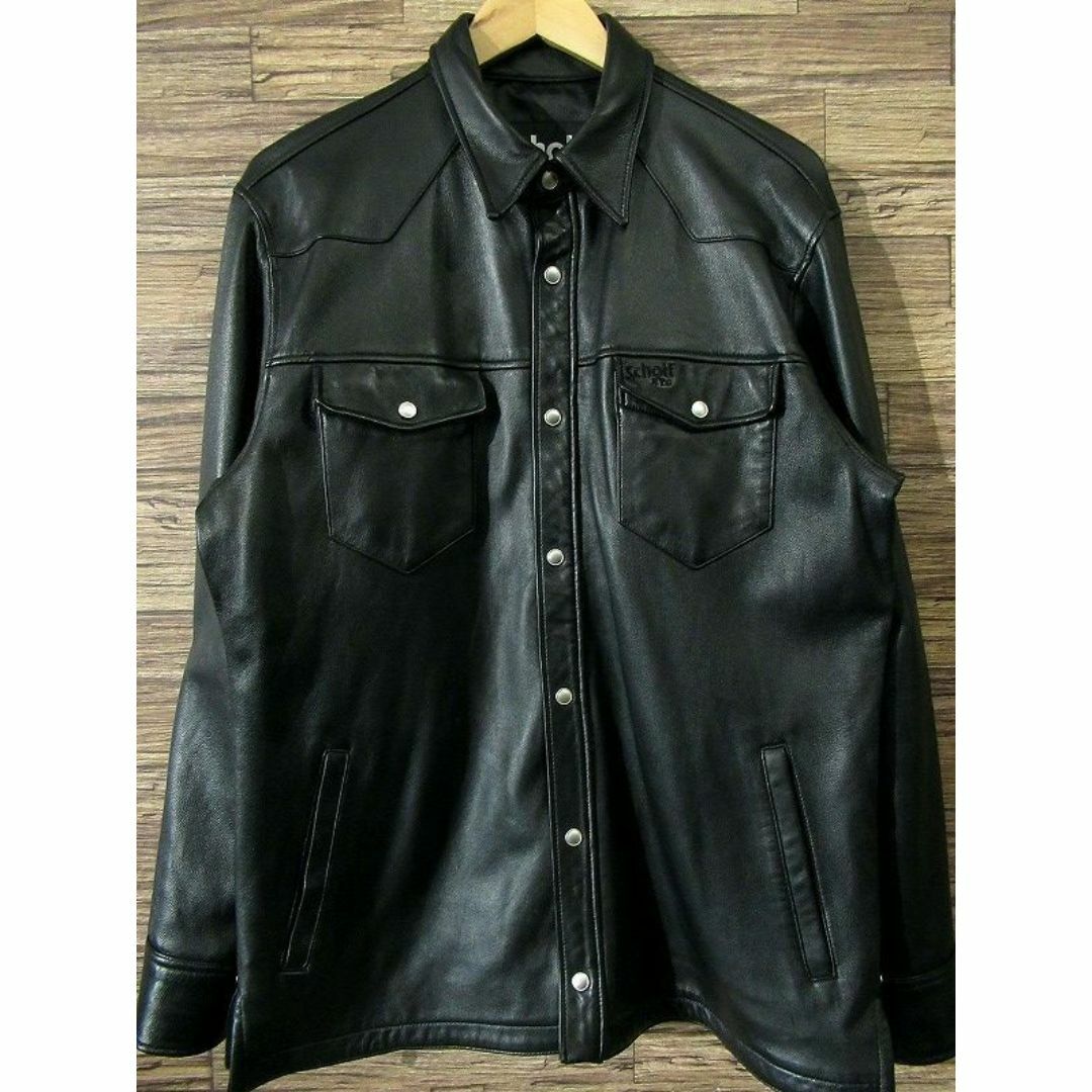 schott - XL 美品 ショット 3111029 羊革 ラム レザー ボックス schott - XL 美品 ショット 3111029 羊革 ラム レザー ボックス