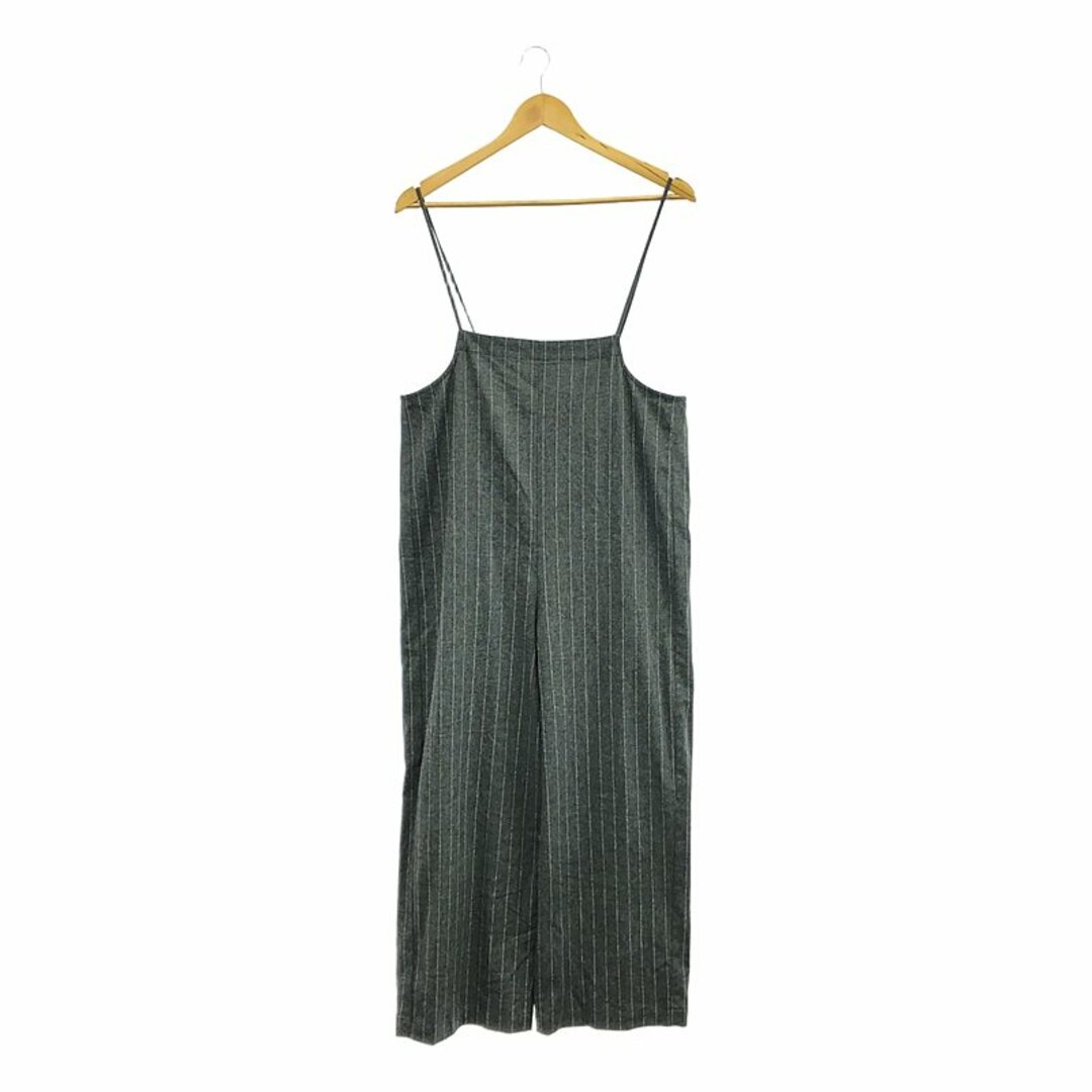 Spick & Span(スピックアンドスパン)のSpick and Span / スピックアンドスパン | ツイードウールキャミサロペット | 36 | グレー | レディース レディースのパンツ(サロペット/オーバーオール)の商品写真