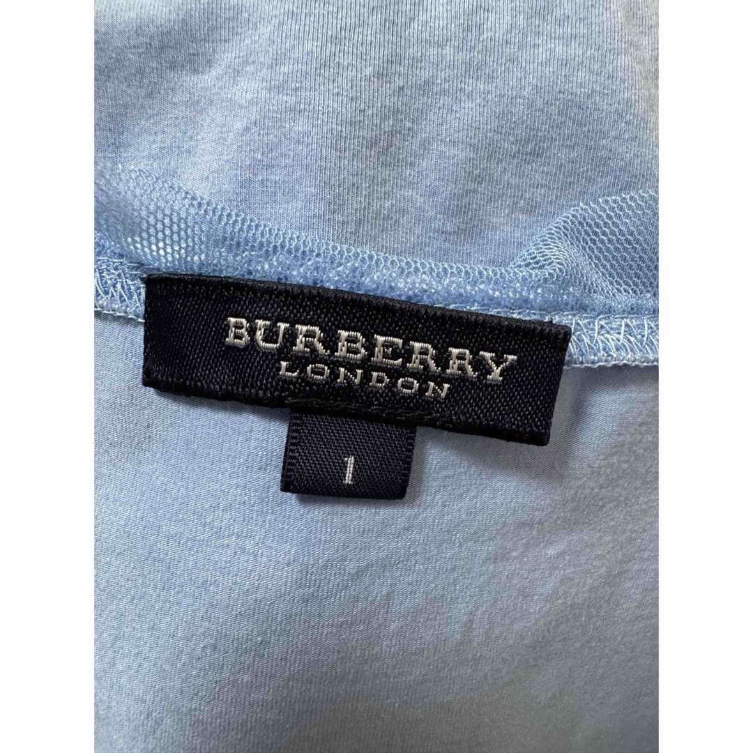 BURBERRY - BURBERRY LONDON フリル襟 カットソー Tシャツ BURBERRY - BURBERRY LONDON フリル襟 カットソー Tシャツ