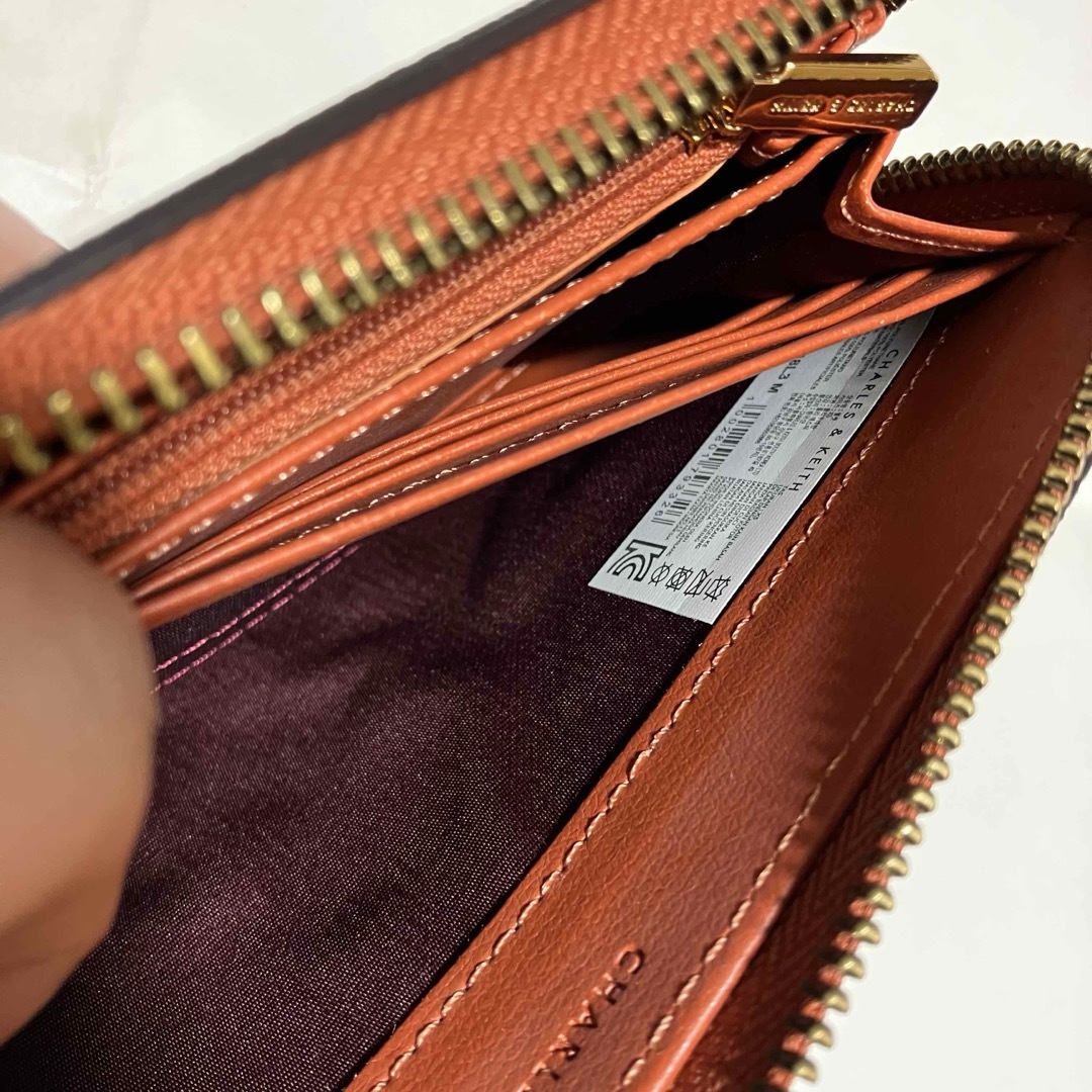 CHARLES & KEITH / チャールズアンドキース】 レザー 長財布