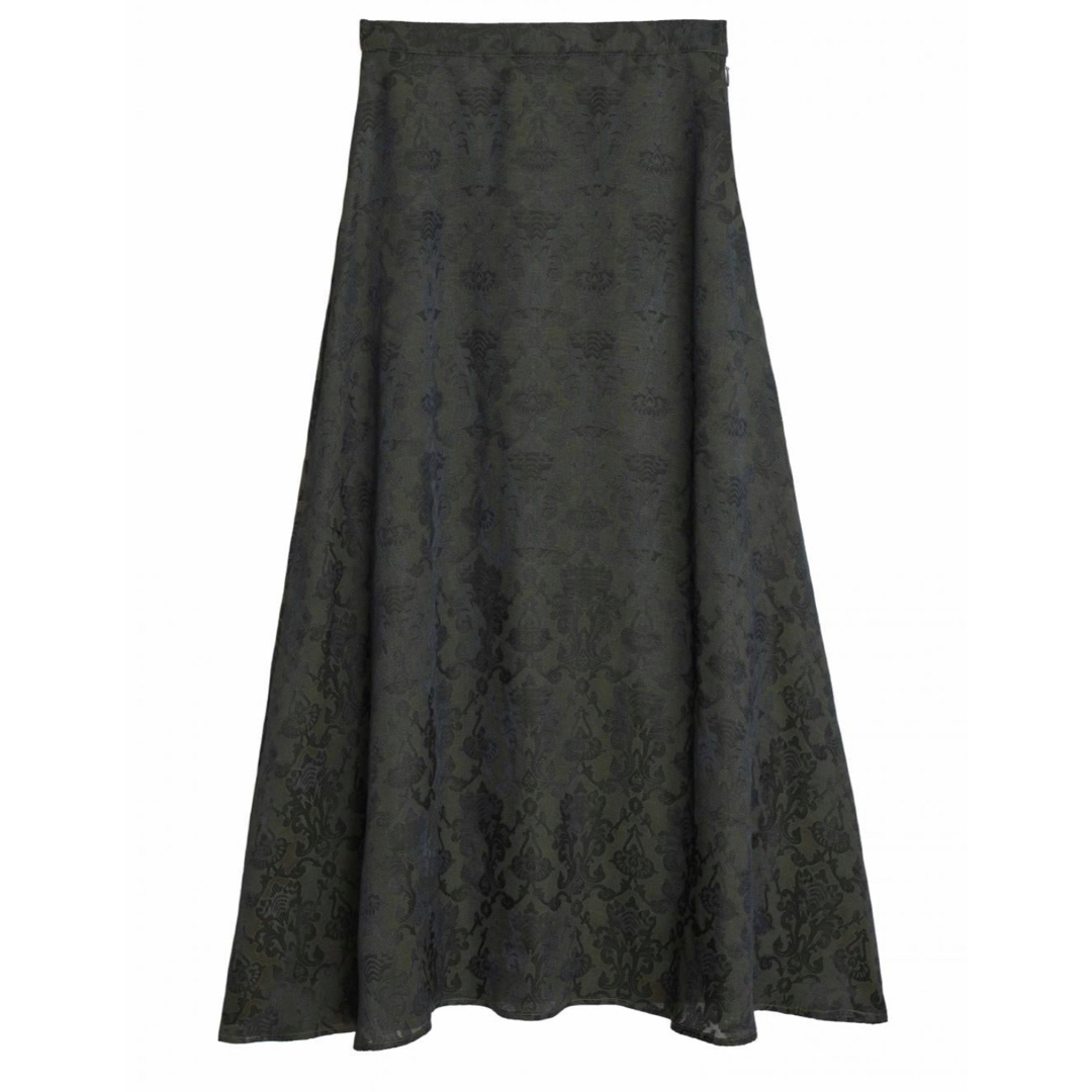 Ameri VINTAGE - 新品 AMERI MEDI 2WAY ALICIA JACQUARD SKIRTの Ameri VINTAGE - 新品 AMERI MEDI 2WAY ALICIA JACQUARD SKIRTの