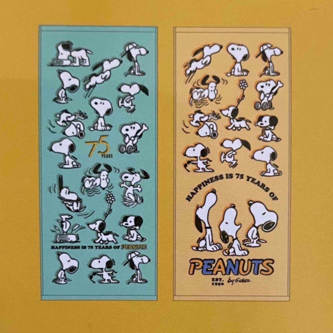 SNOOPY - 新品*スヌーピー フェイスタオル 柄違い2枚セット SNOOPY - 新品*スヌーピー フェイスタオル 柄違い2枚セット