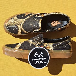 VANS - VANS Authenticブラウン レザー スニーカー26.5cm値下げ VANS - VANS Authenticブラウン レザー スニーカー26.5cm値下げ