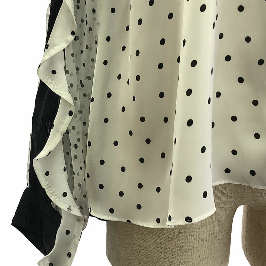 sacai - sacai / サカイ | ドット柄 プリーツ 切替 レース sacai - sacai / サカイ | ドット柄 プリーツ 切替 レース