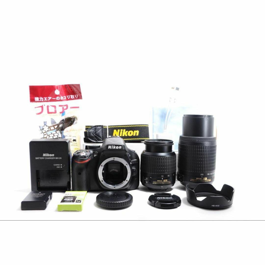 Nikon - ショット数3983枚❤️Nikon D5200❤️デジタル一眼レフ Nikon - ショット数3983枚❤️Nikon D5200❤️デジタル一眼レフ