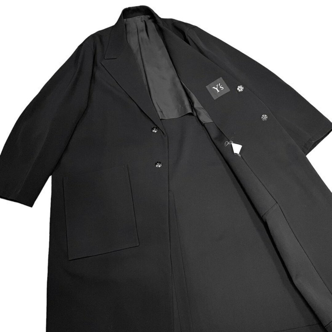 Yohji Yamamoto - Y's ウールギャバジンスナップボタンロング Yohji Yamamoto - Y's ウールギャバジンスナップボタンロング