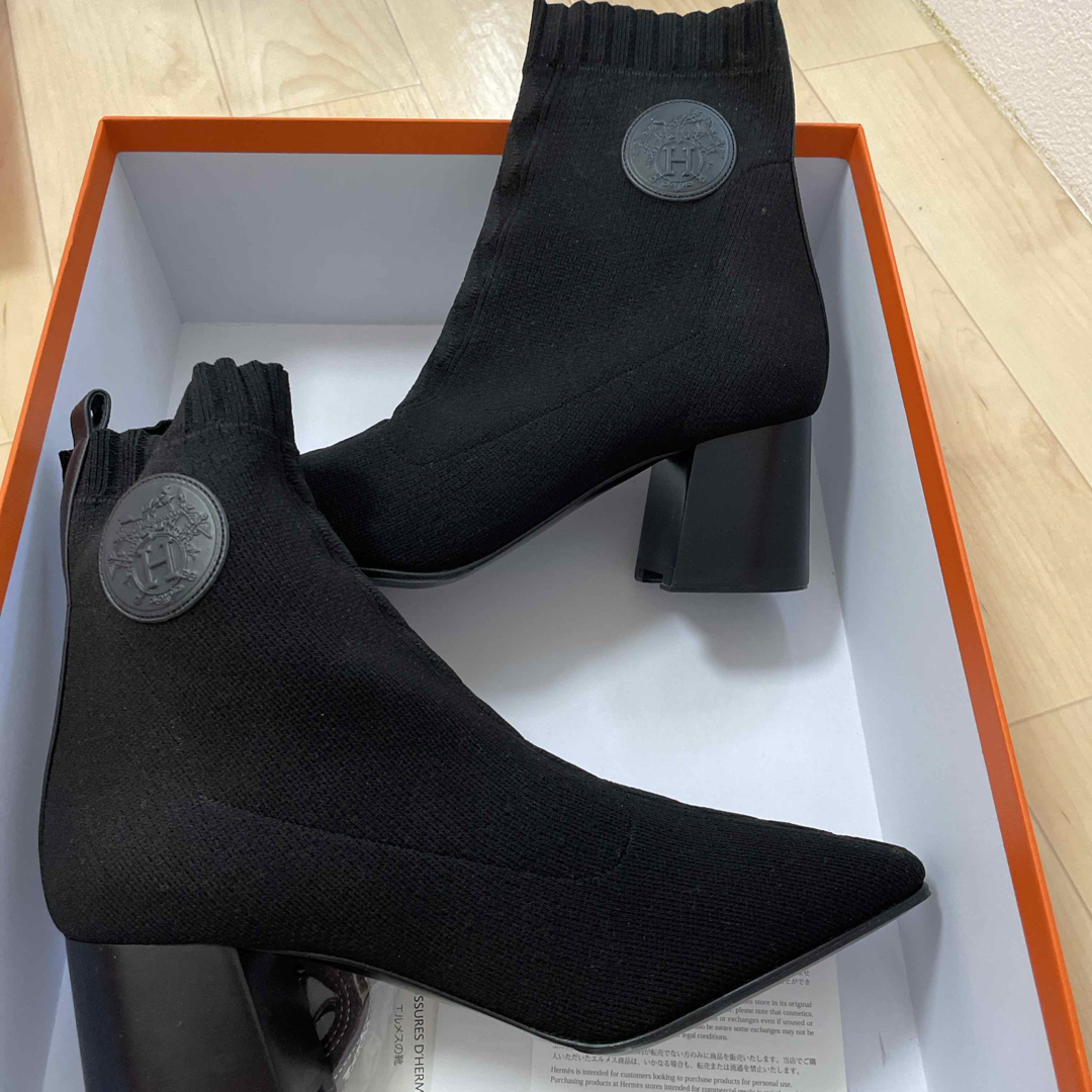 HERMES - エルメス ショートブーツ 《ヴォルヴェール》 60の通販 HERMES - エルメス ショートブーツ 《ヴォルヴェール》 60の通販