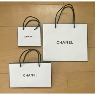 CHANEL - CHANEL シャネル 紙袋 ショッパー ブランド ミニサイズ CHANEL - CHANEL シャネル 紙袋 ショッパー ブランド ミニサイズ