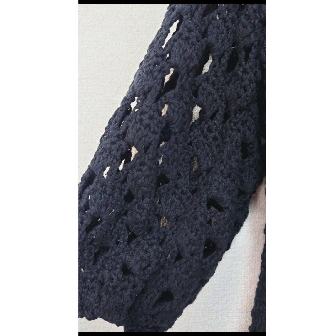 新品 seeall 24ss crochet baloon sleeve top レディースのトップス(ニット/セーター)の商品写真