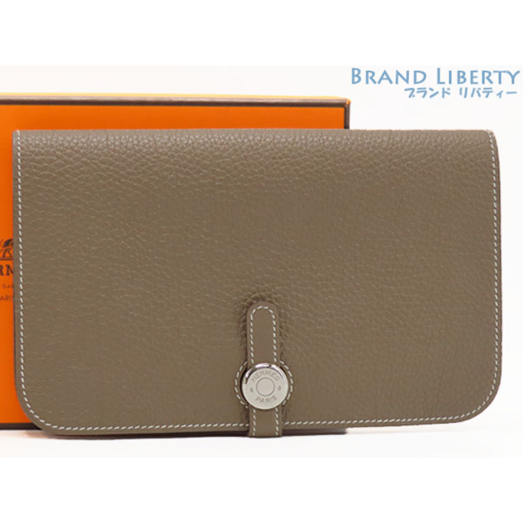 HERMES - 新品同様 エルメス ドゴン デュオ GM 二つ折り長財布 HERMES - 新品同様 エルメス ドゴン デュオ GM 二つ折り長財布
