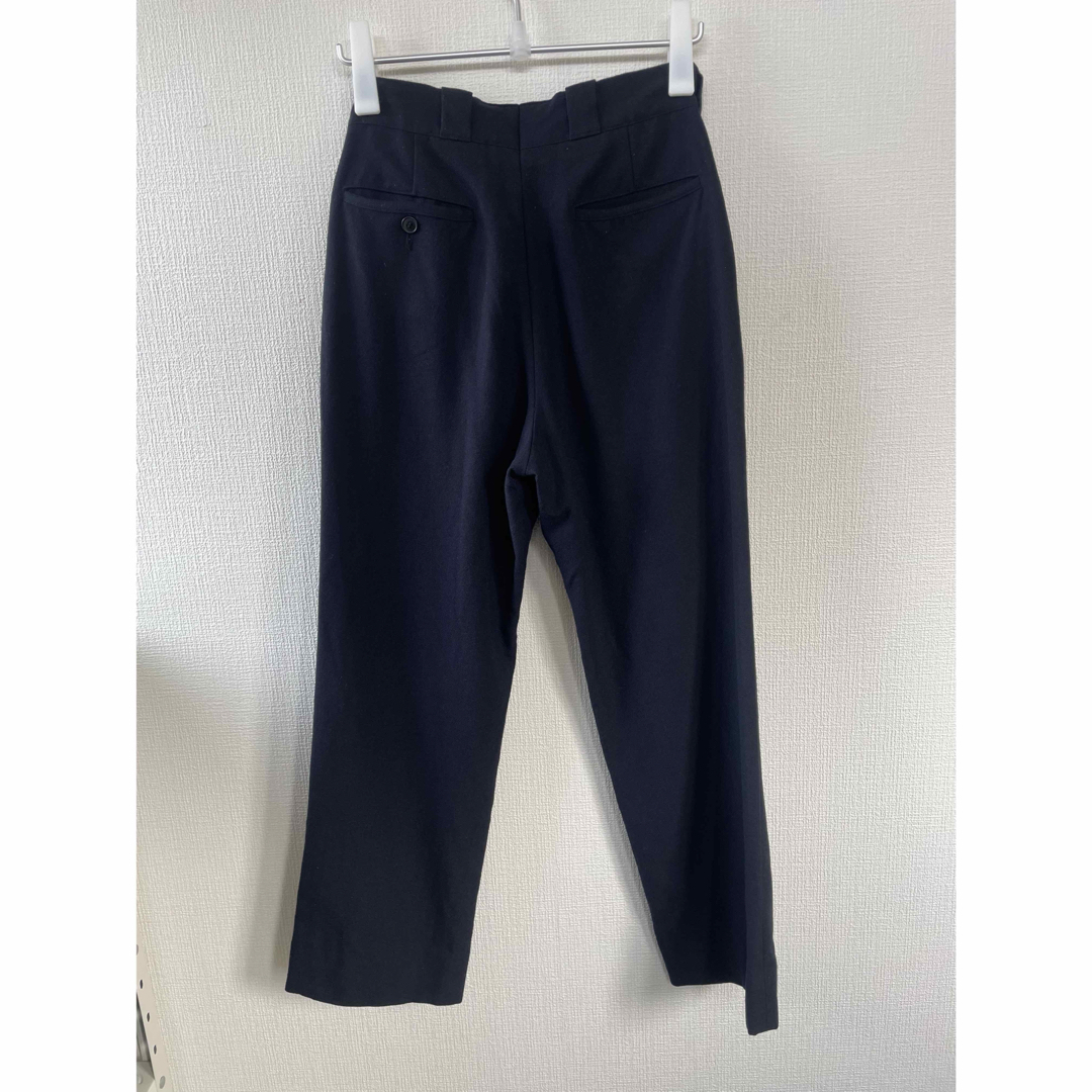 COMOLI - 【美品】COMOLI 24AW ウールサージパンツ ダーク COMOLI - 【美品】COMOLI 24AW ウールサージパンツ ダーク