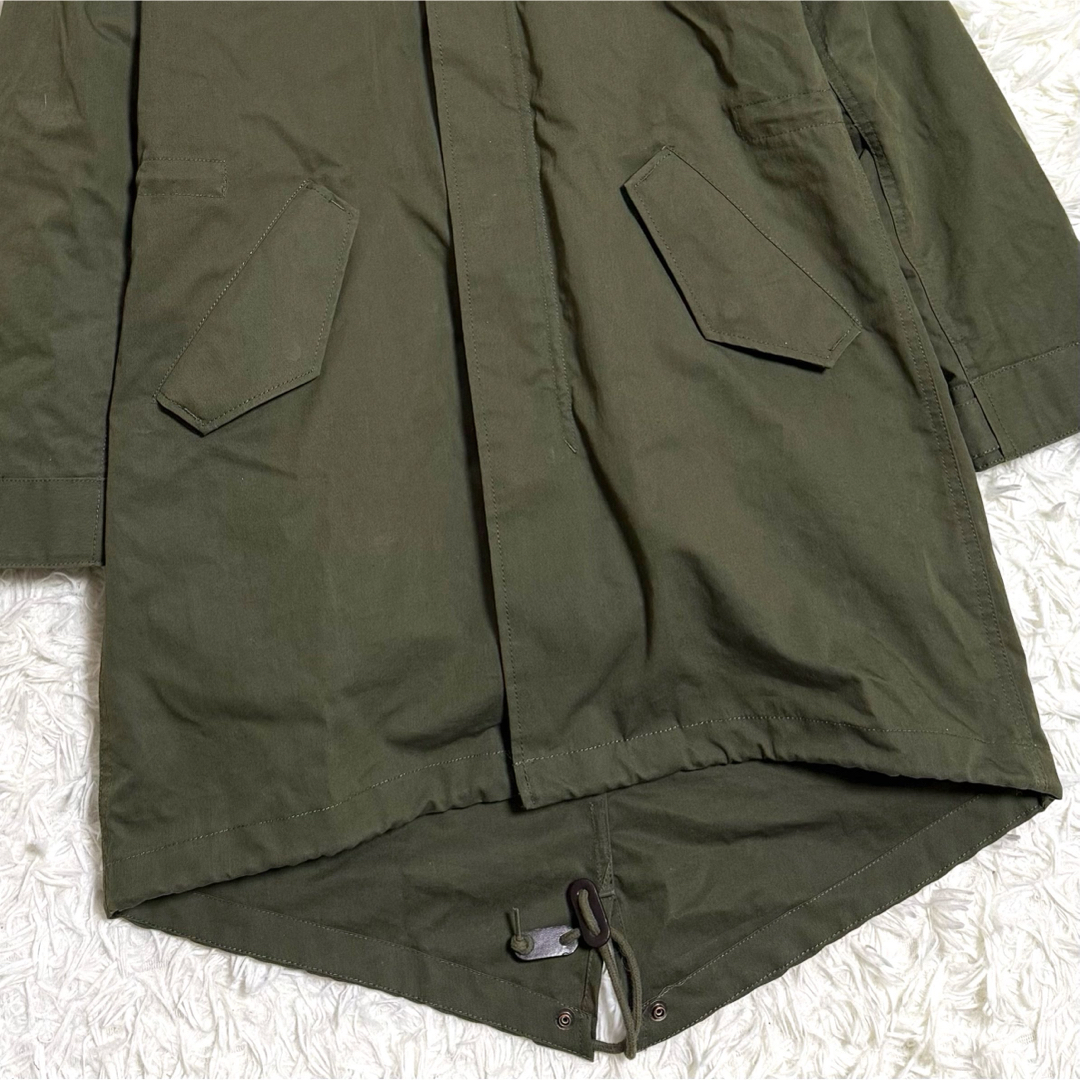 FRED PERRY - FRED PERRY モッズコート M51 ラクーンファー ボア FRED PERRY - FRED PERRY モッズコート M51 ラクーンファー ボア