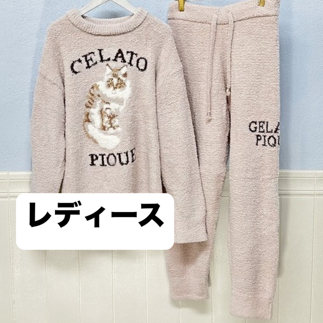 gelato pique - ジェラートピケ キャット ネコ 猫 ジャガード gelato pique - ジェラートピケ キャット ネコ 猫 ジャガード