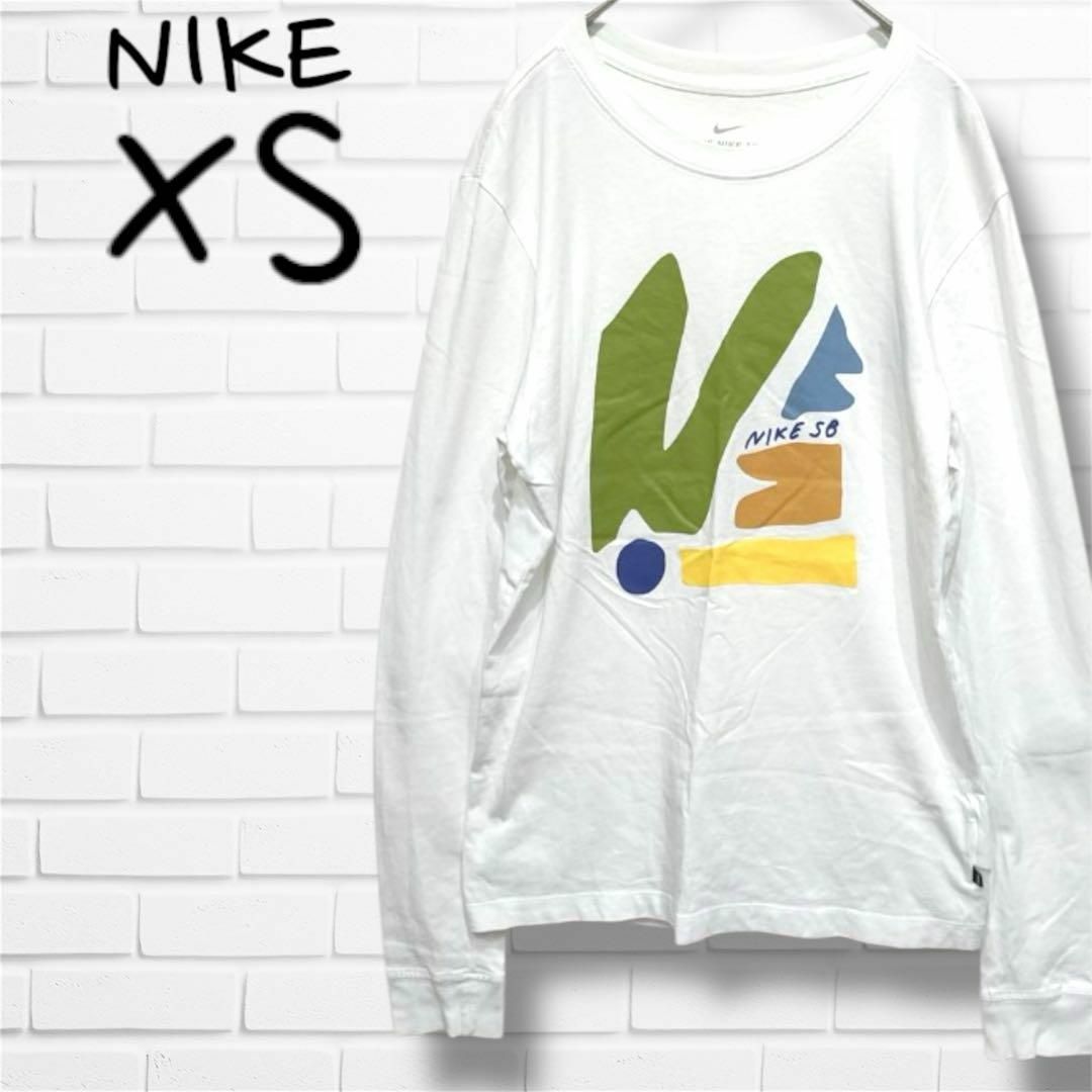 NIKE - ナイキ 長袖Tシャツ ロンT ロゴ プリント 綿100 NIKE - ナイキ 長袖Tシャツ ロンT ロゴ プリント 綿100