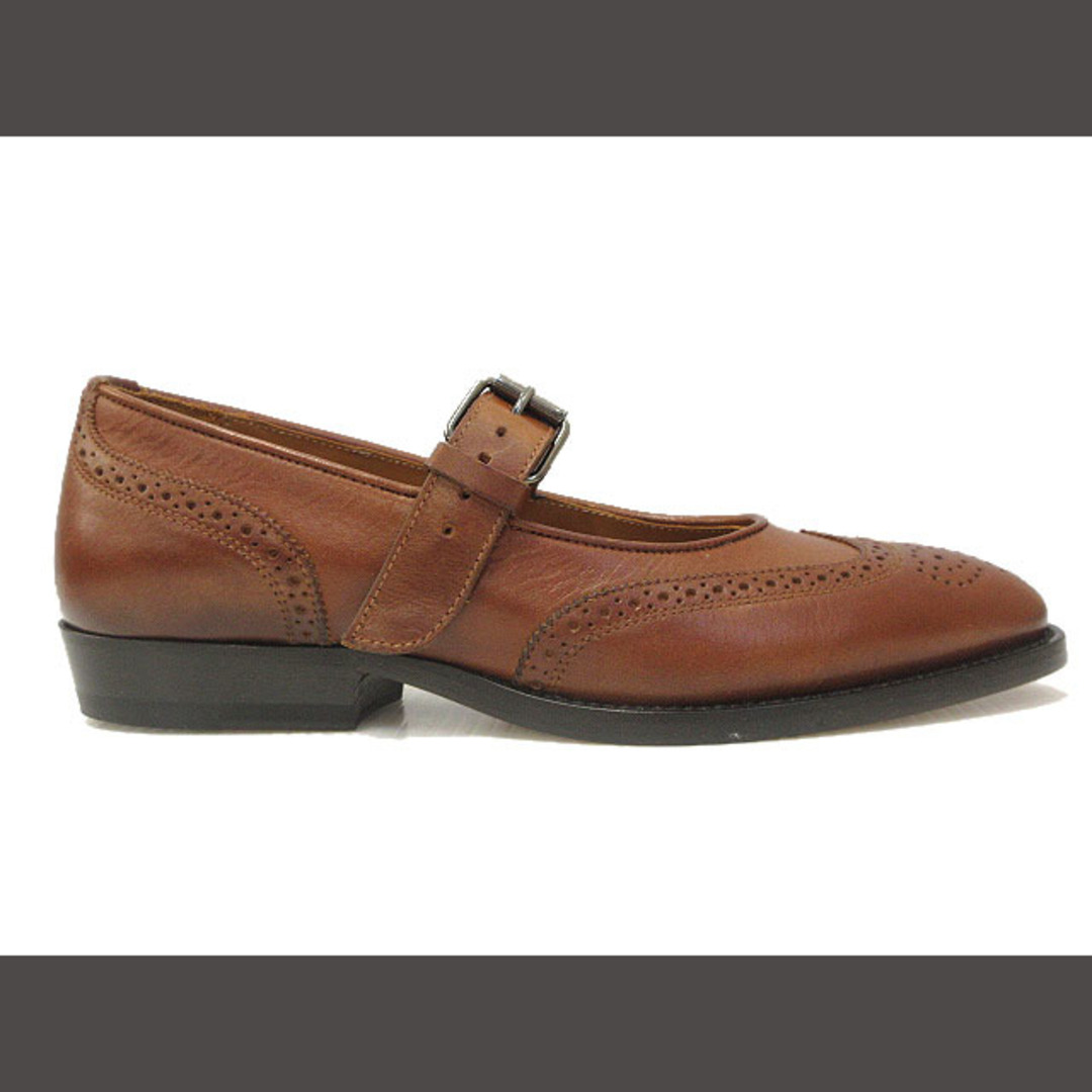 MARGARET HOWELL - マーガレットハウエル BROGUED PUMP レザー MARGARET HOWELL - マーガレットハウエル BROGUED PUMP レザー
