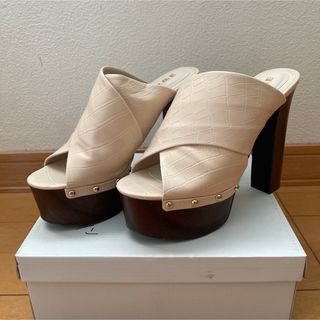 Chloe - 美品 クロエ IRENN HEEL MULES ミュール サンダル 約 Chloe - 美品 クロエ IRENN HEEL MULES ミュール サンダル 約