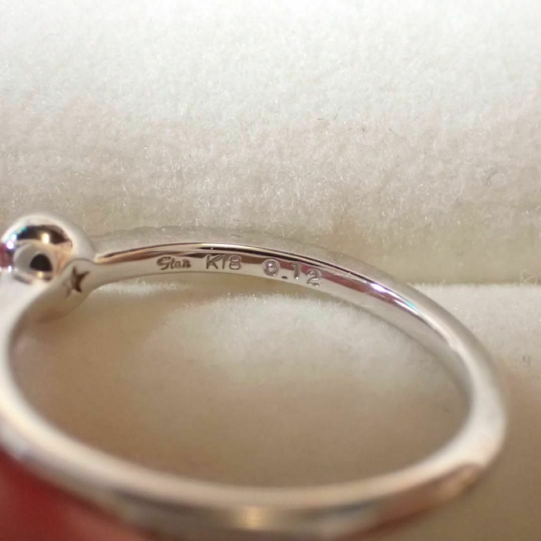 STAR JEWELRY - スタージュエリー K18 0.12ct ムーン STAR JEWELRY - スタージュエリー K18 0.12ct ムーン