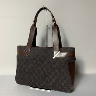 GUCCI - GUCCI(グッチ) ハンドバッグ バンブー ダークブラウン GUCCI - GUCCI(グッチ) ハンドバッグ バンブー ダークブラウン