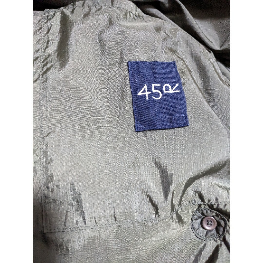 45rpm - 45R45rpm ナイロントレンチコートの通販 by くるみん's 45rpm - 45R45rpm ナイロントレンチコートの通販 by くるみん's
